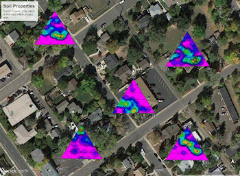Ternary map in Google Earth