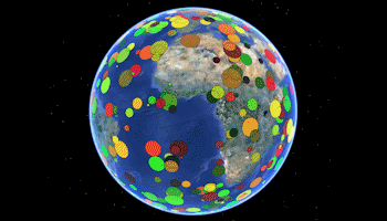 RockWorks: Google Earth Circle Maps
