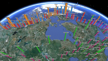 RockWorks: Google Earth Cylinder Maps