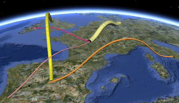 RockWorks: Google Earth Parabola Maps