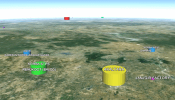 Google Earth Cylinder Maps - Proportional